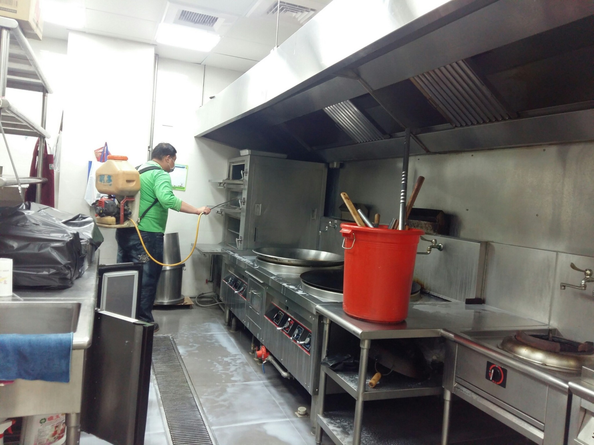 餐廳廚房除蟲消毒