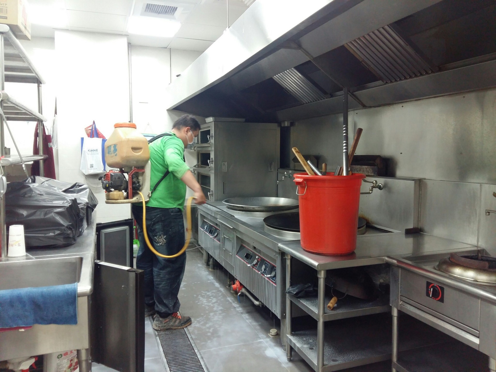 餐廳廚房除蟲消毒