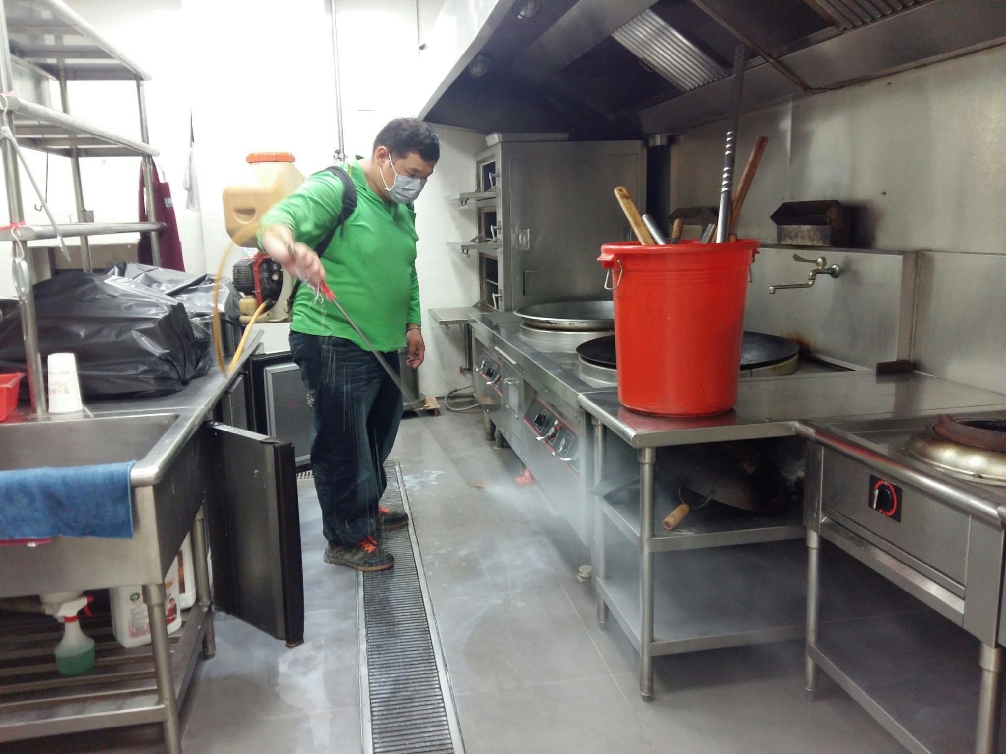 餐廳廚房除蟲消毒