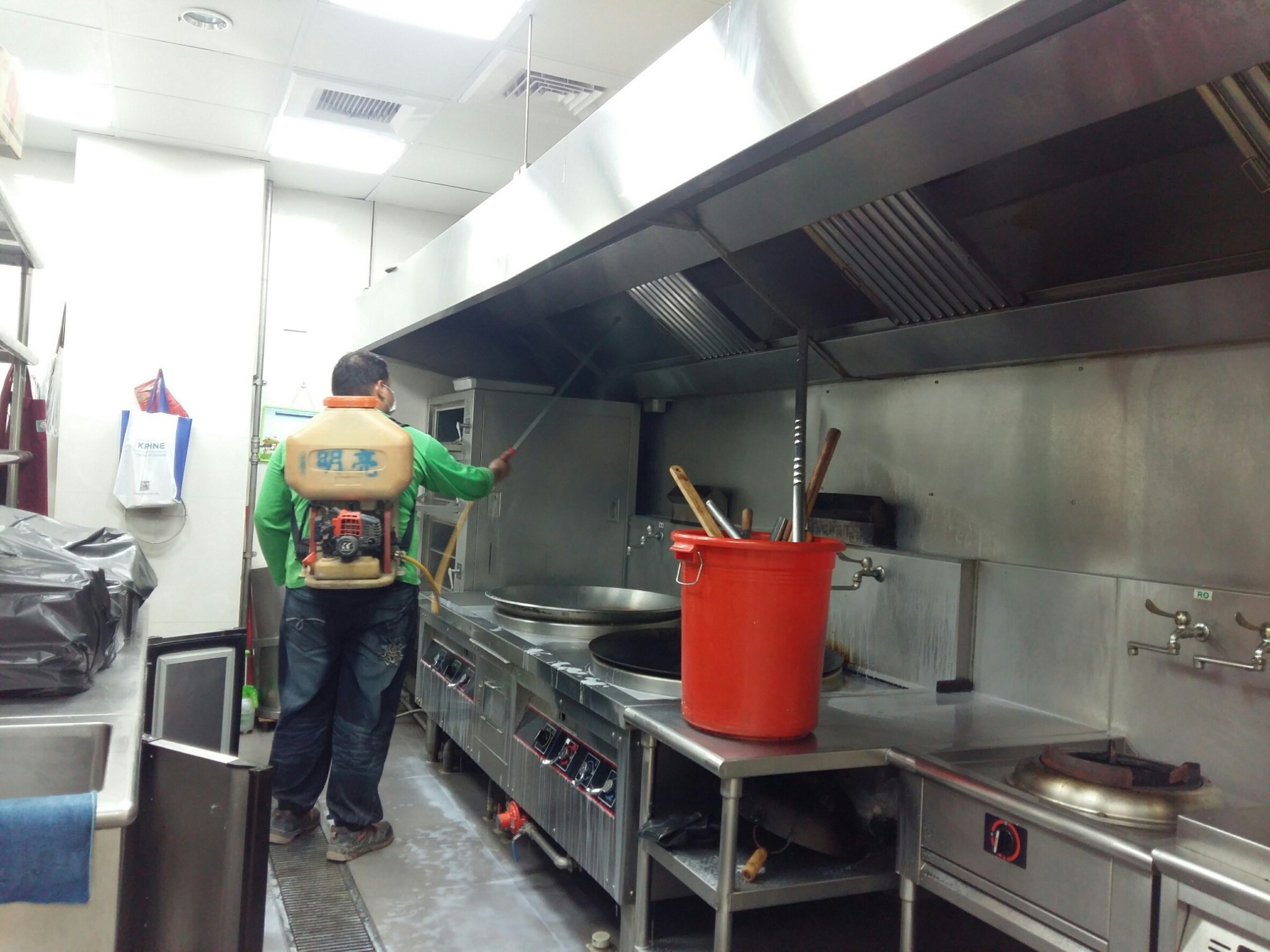 餐廳廚房除蟲消毒