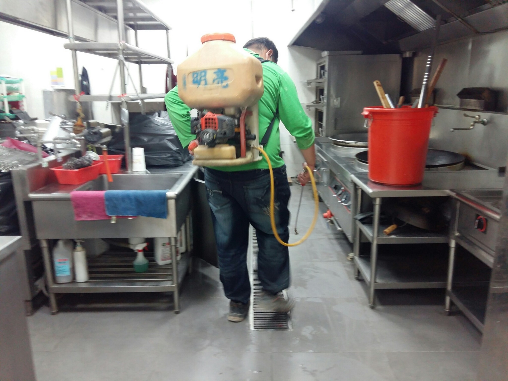 餐廳廚房除蟲消毒