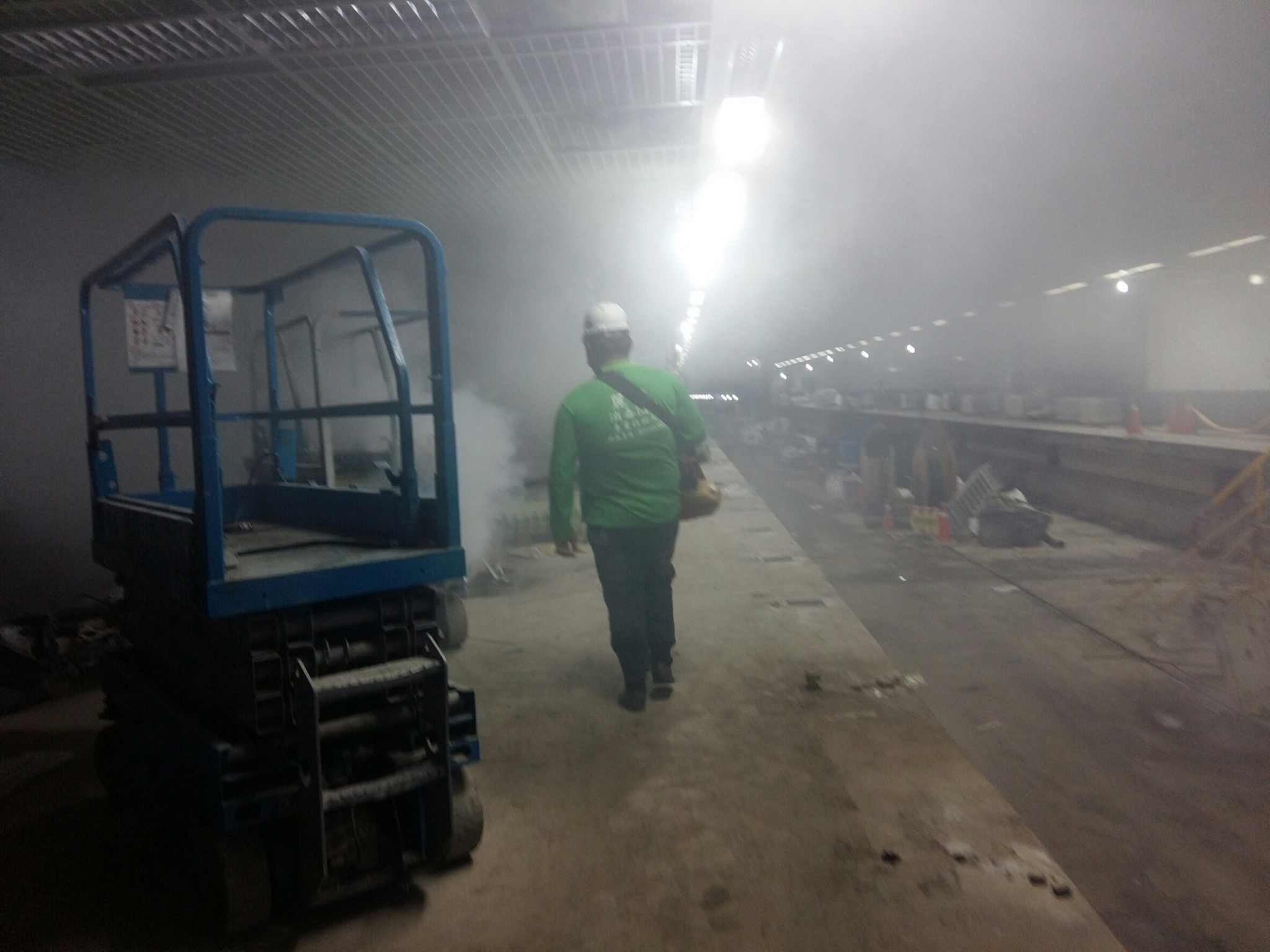 鐵路地下化消毒