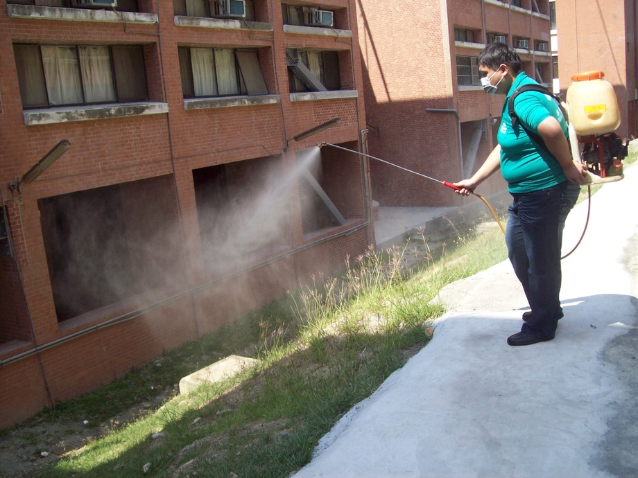 中山大學環境消毒