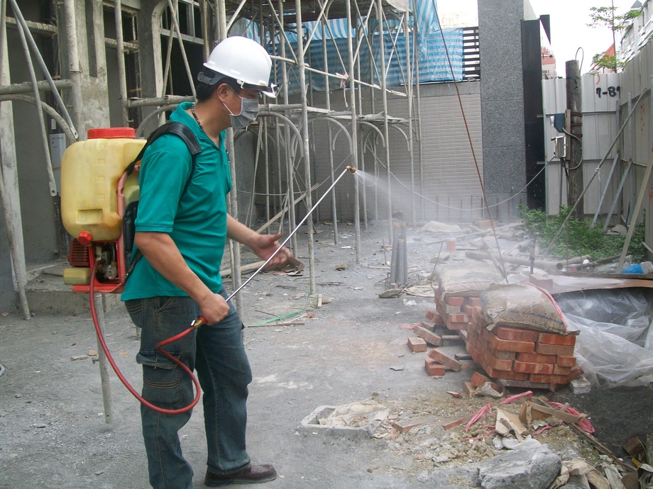 建築工地環境消毒