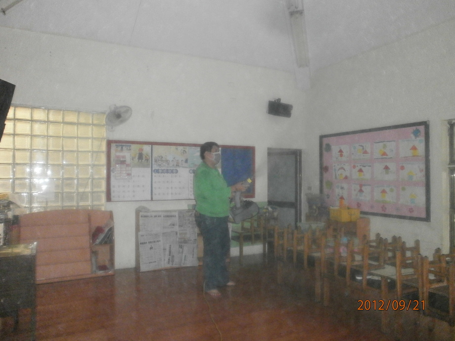 ULV冷煙霧機具消毒工程