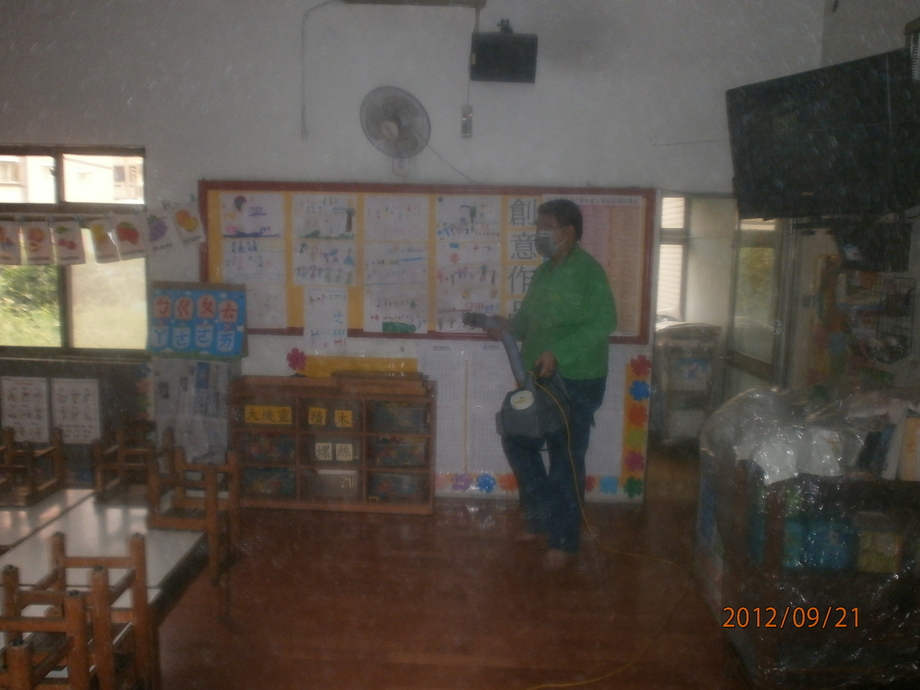 ULV冷煙霧機具消毒工程