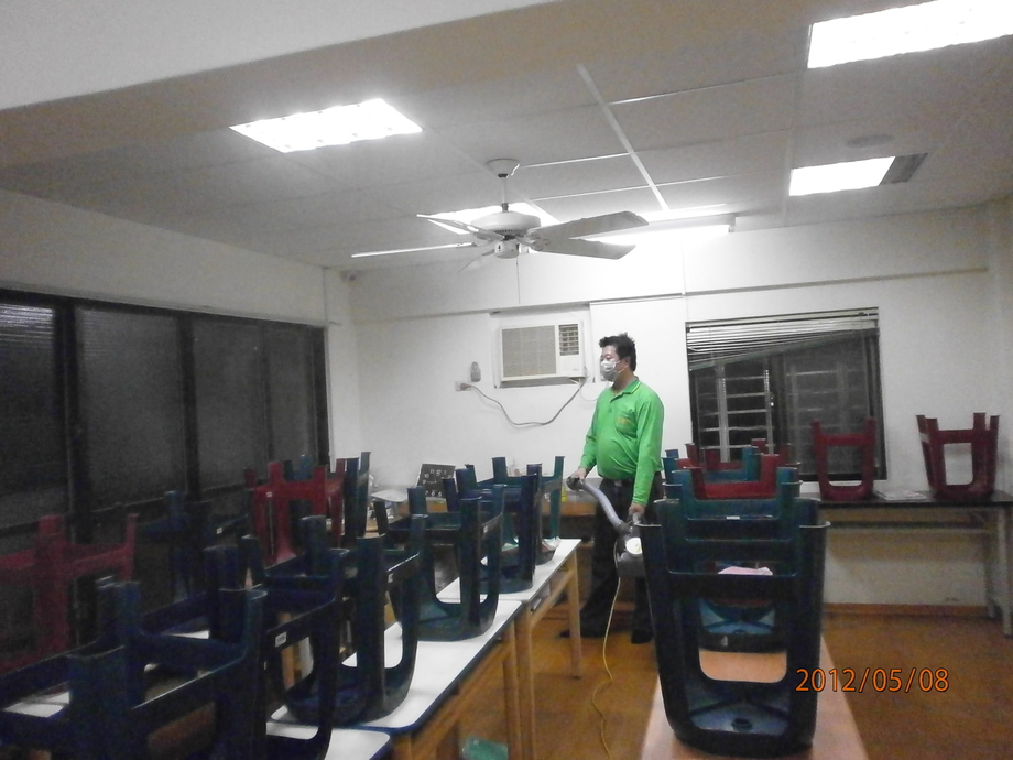 ULV冷煙霧機具消毒工程