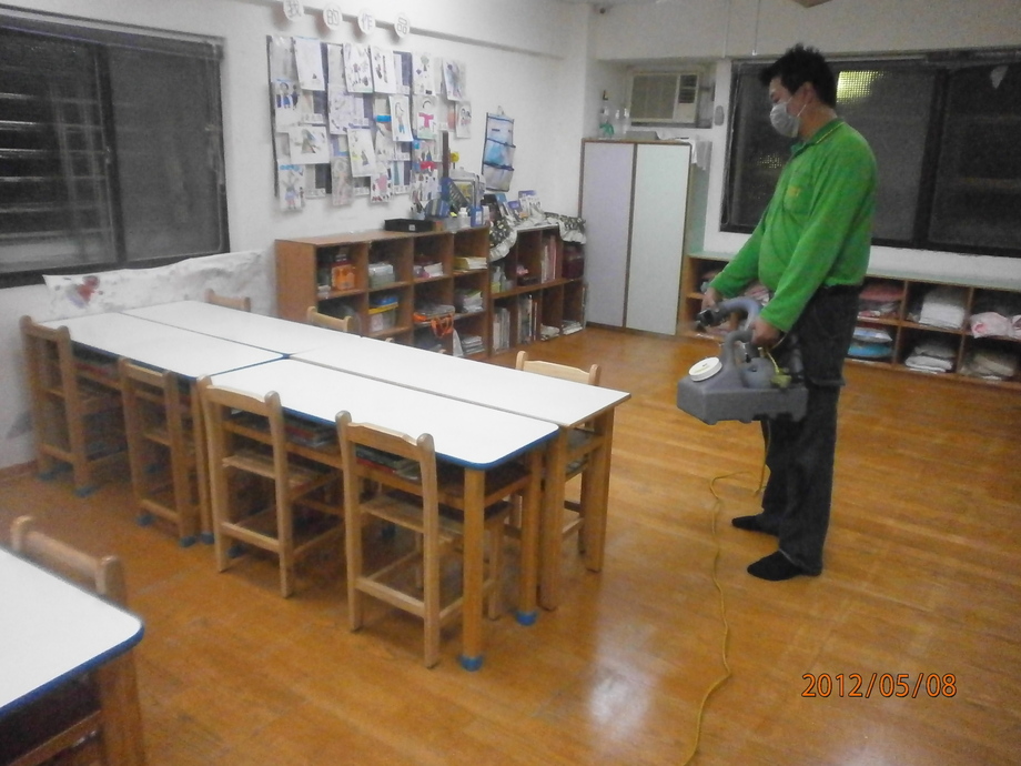 ULV冷煙霧機具消毒工程