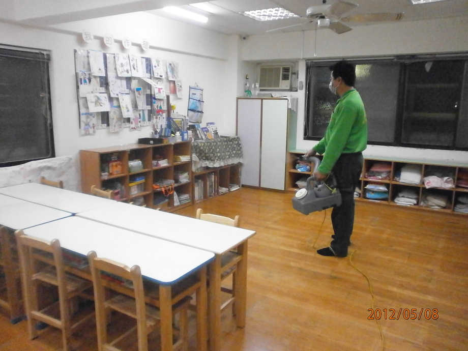 ULV冷煙霧機具消毒工程