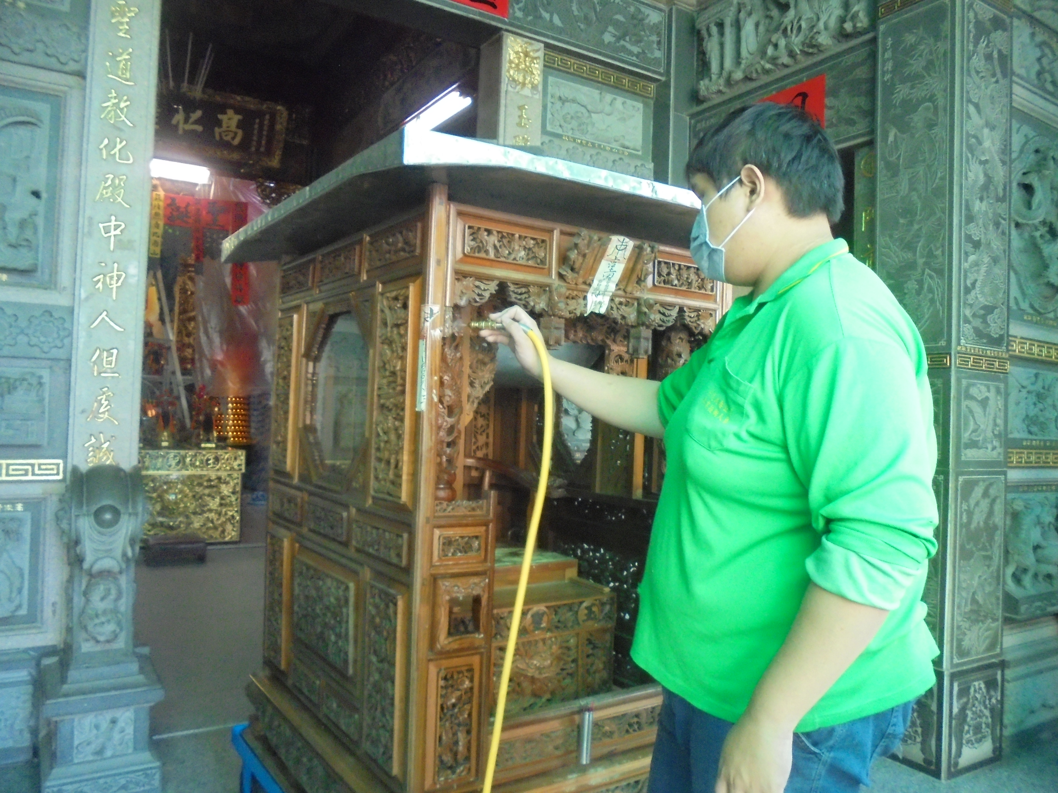 廟宇古蹟驅除白蟻