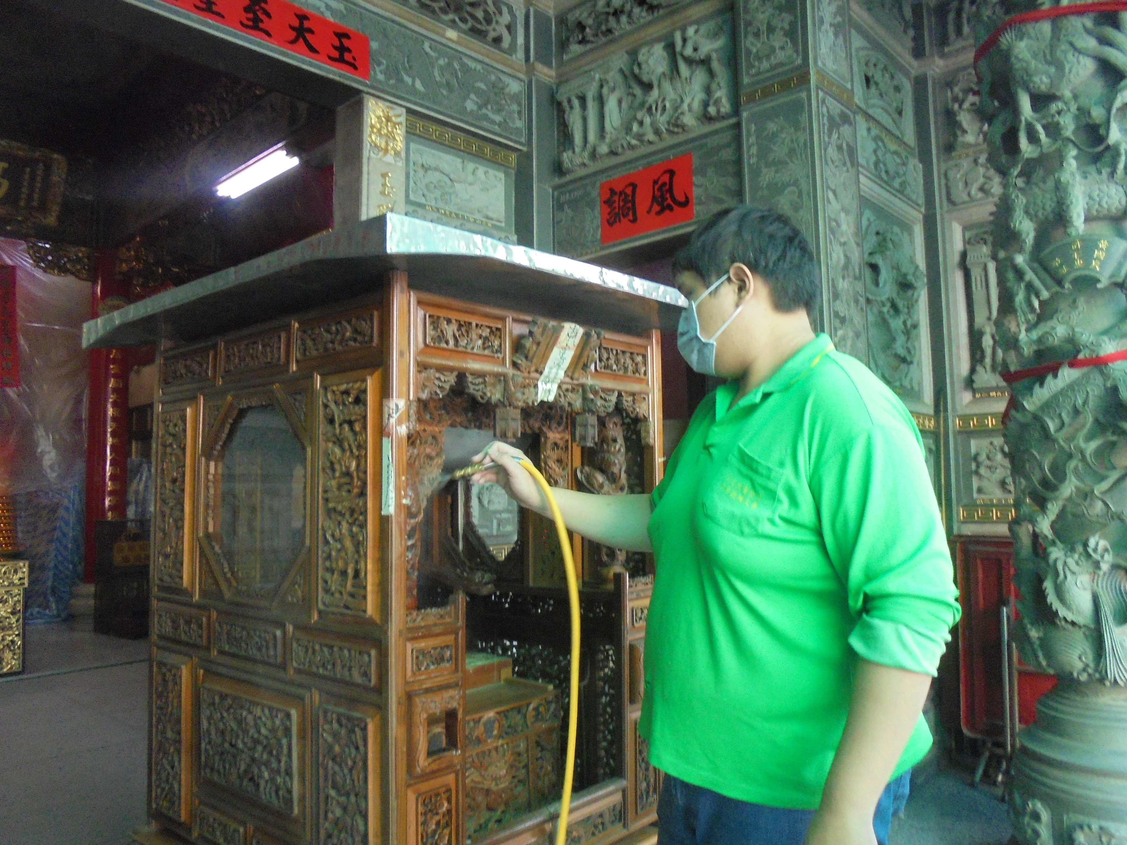 廟宇古蹟驅除白蟻