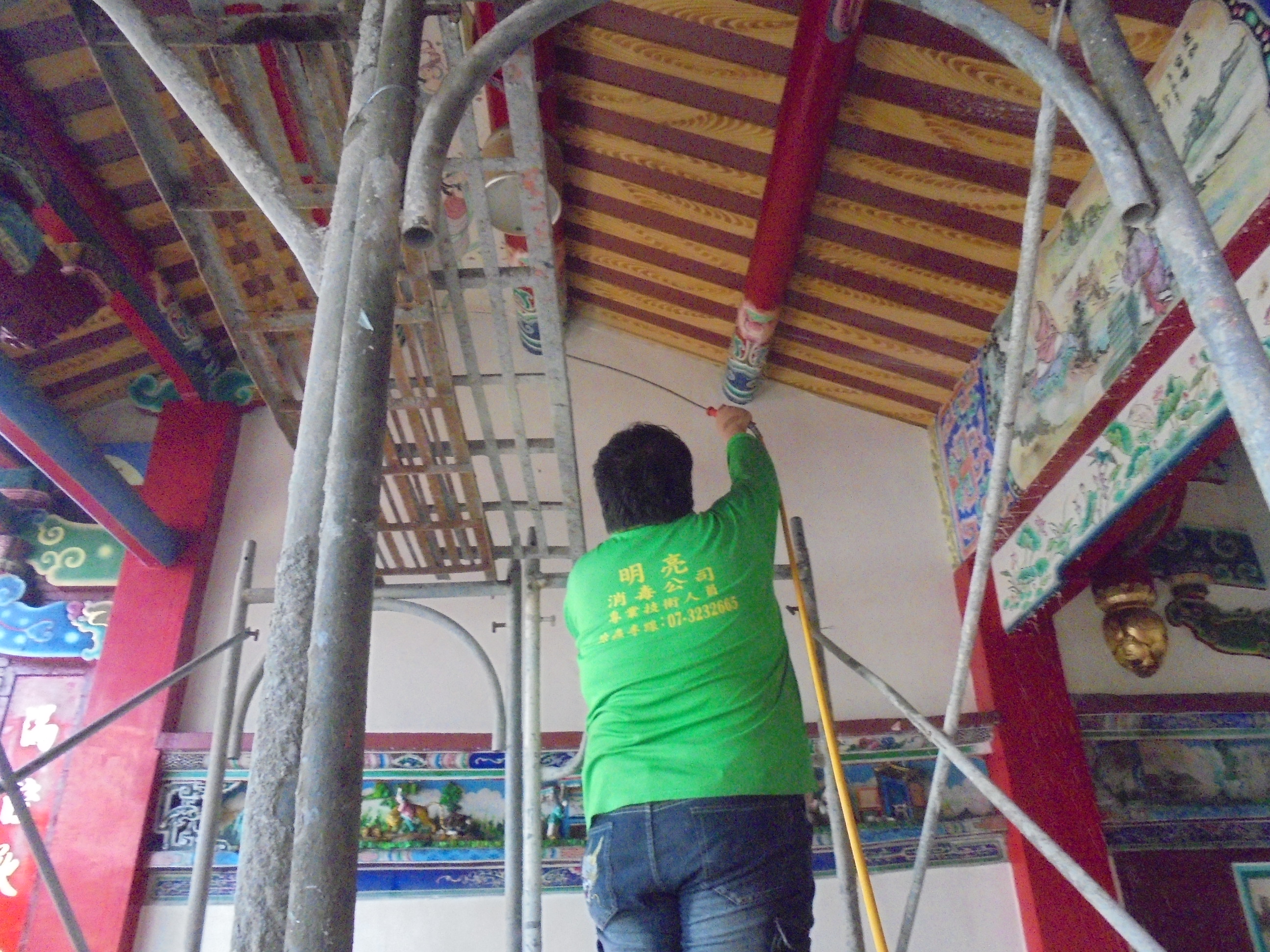 廟宇古蹟驅除白蟻