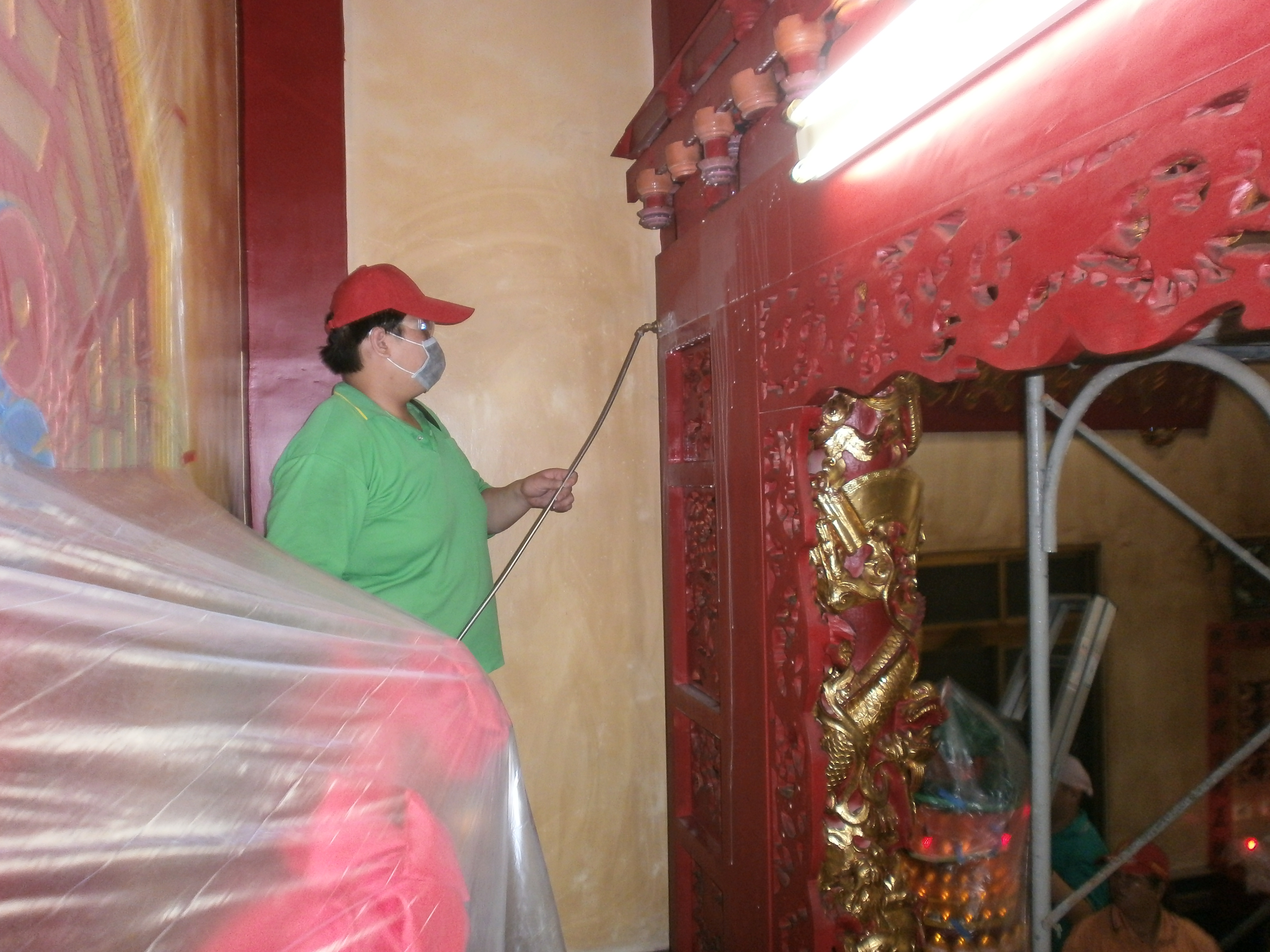 廟宇古蹟驅除白蟻