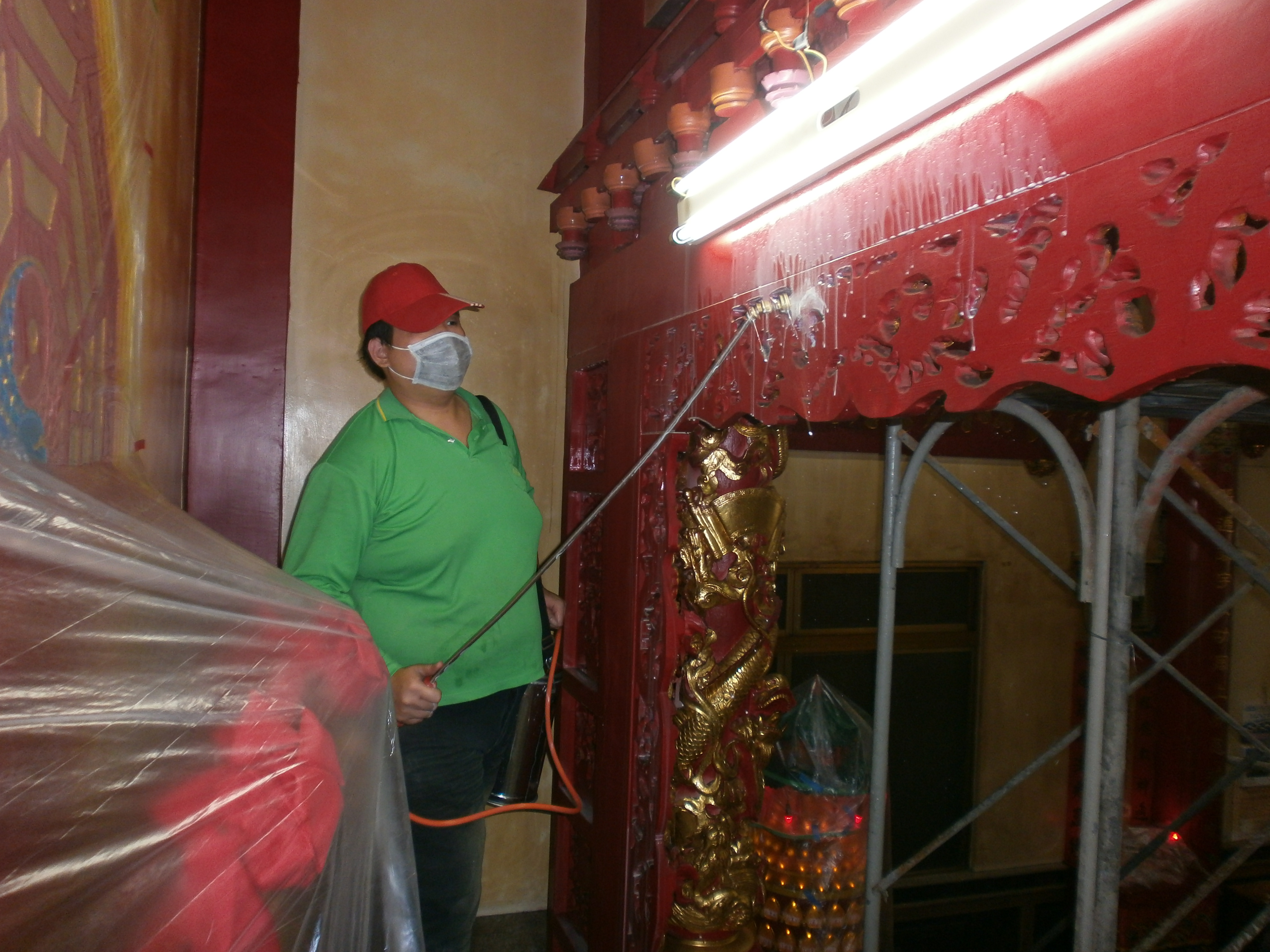 廟宇古蹟驅除白蟻