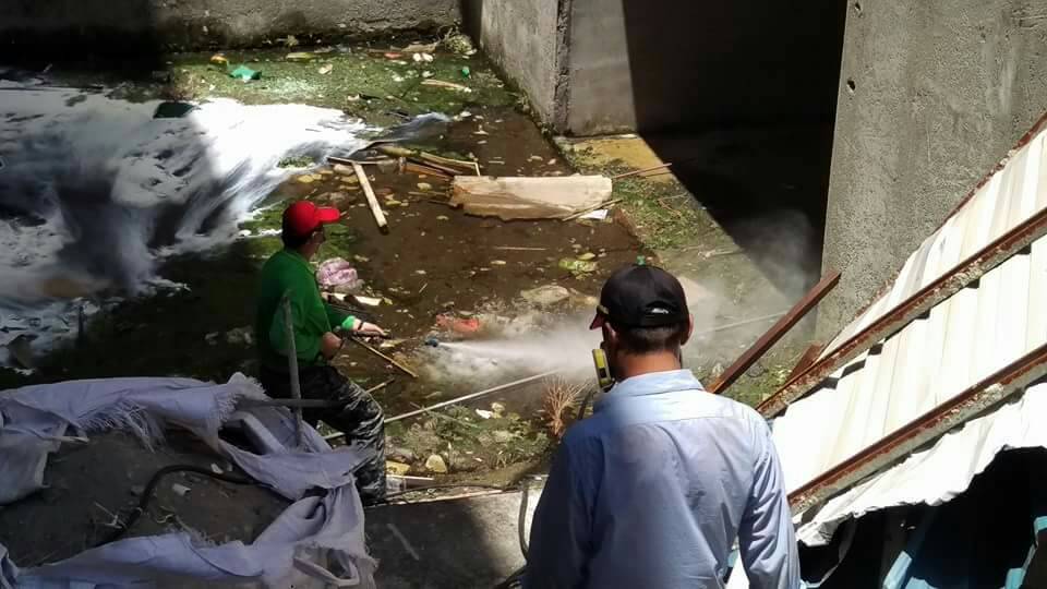 明亮消毒支援台東市災後環境消毒重建