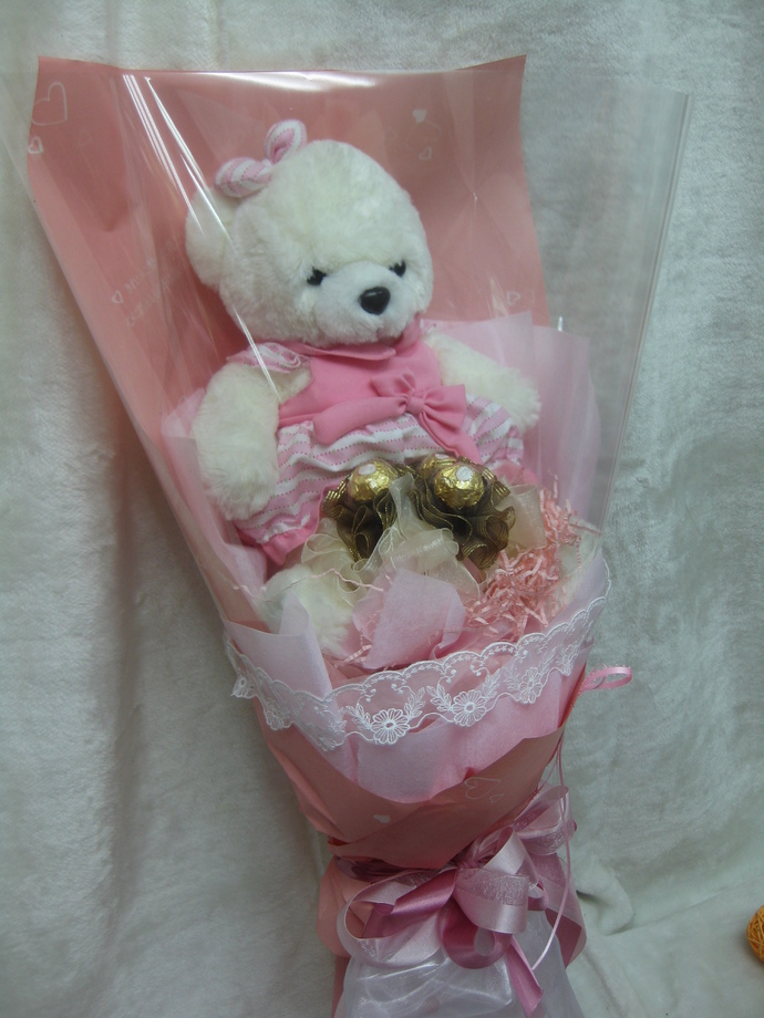 小熊花束A-23