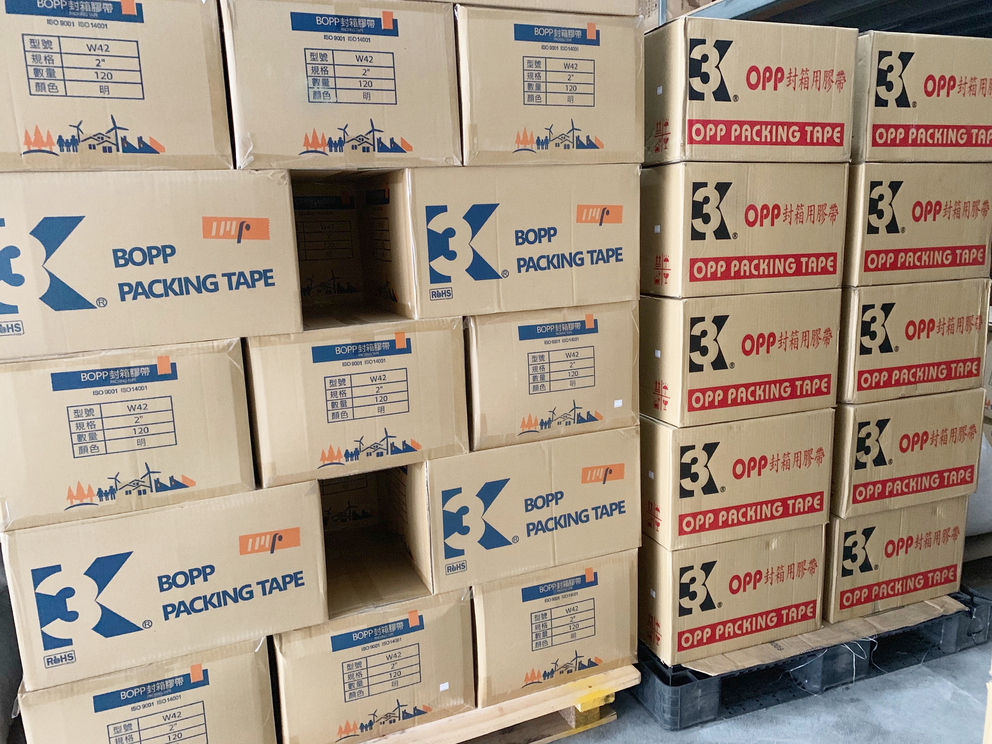 3K封箱膠帶☆亞洲包裝材料行.亞信塑膠工廠☆
