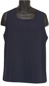 排汗T恤-黑色無袖