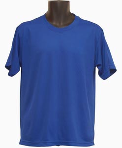 排汗T恤-藍色