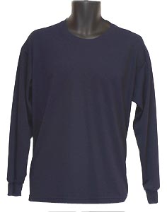 長袖排汗T恤-黑色