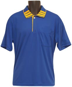 排汗POLO衫-寶藍色