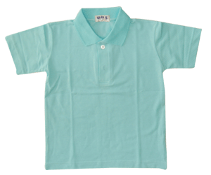 純棉POLO衫-天空藍