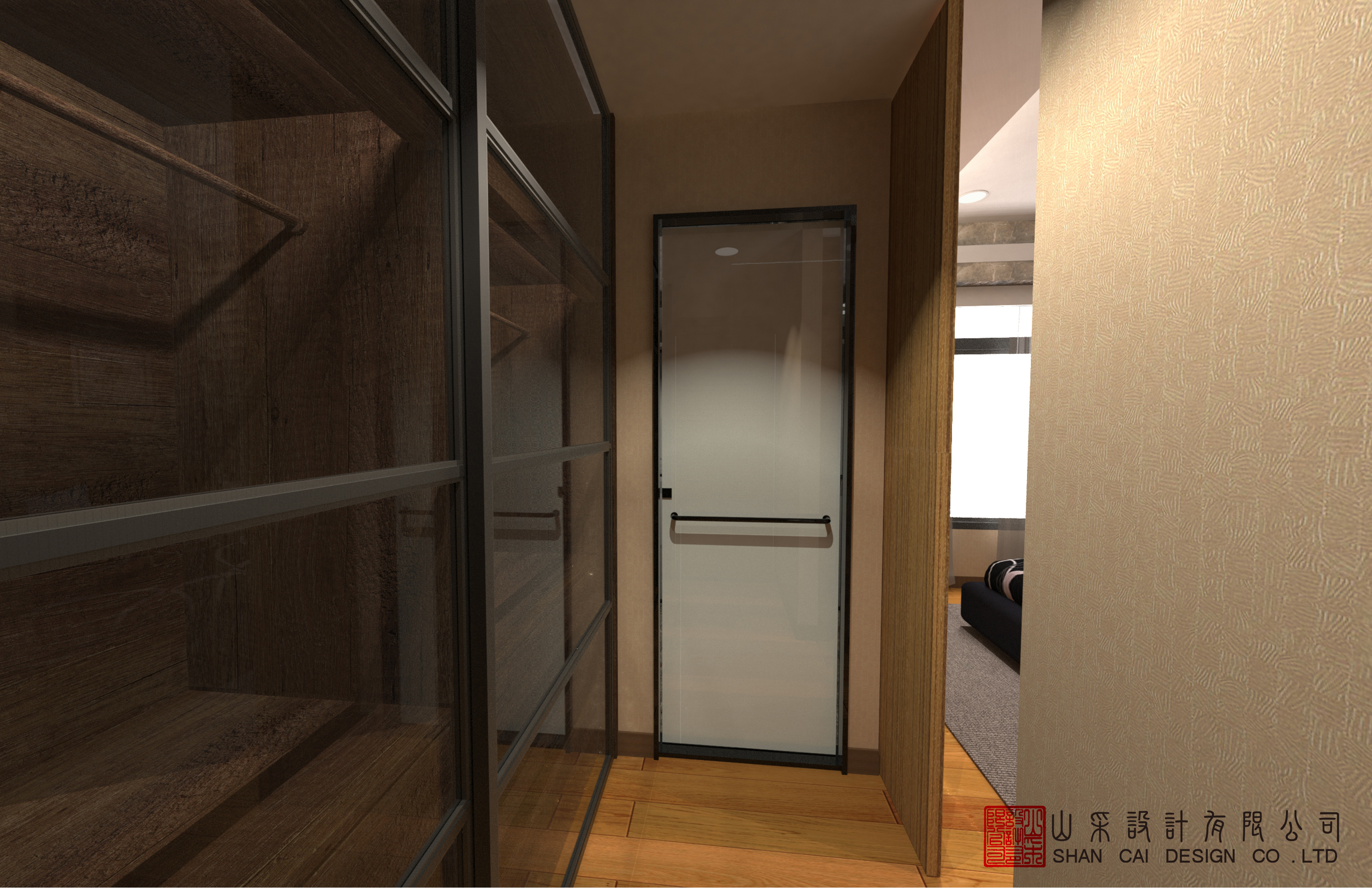 主臥室入口空間