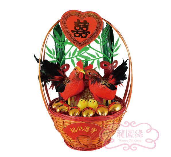 竹籃帶路雞(傳統)