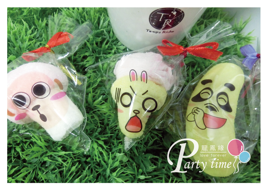 表情造型棉花糖(無餡)