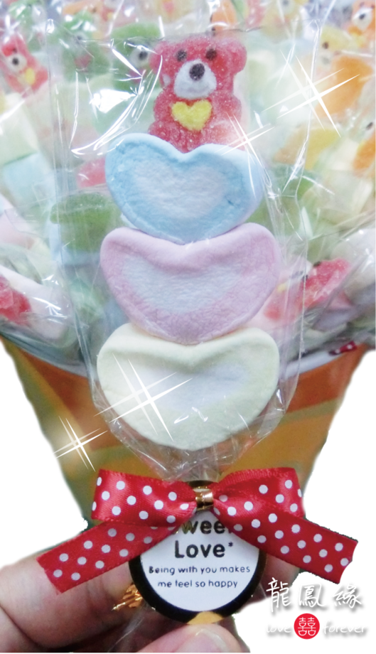 造型軟糖棉花糖串