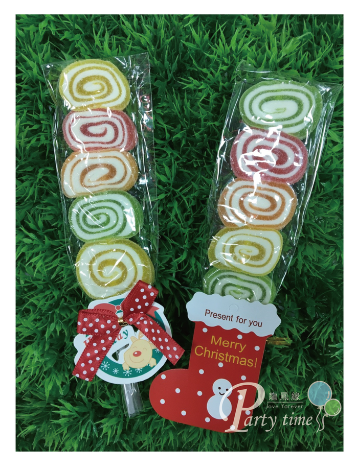 聖誕軟糖串