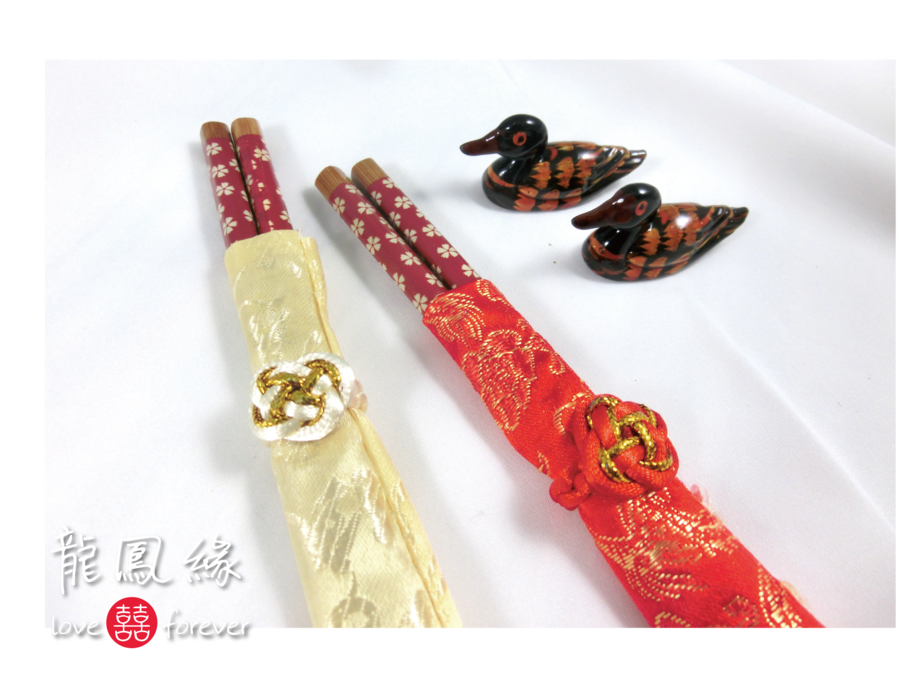 鴛鴦筷架組