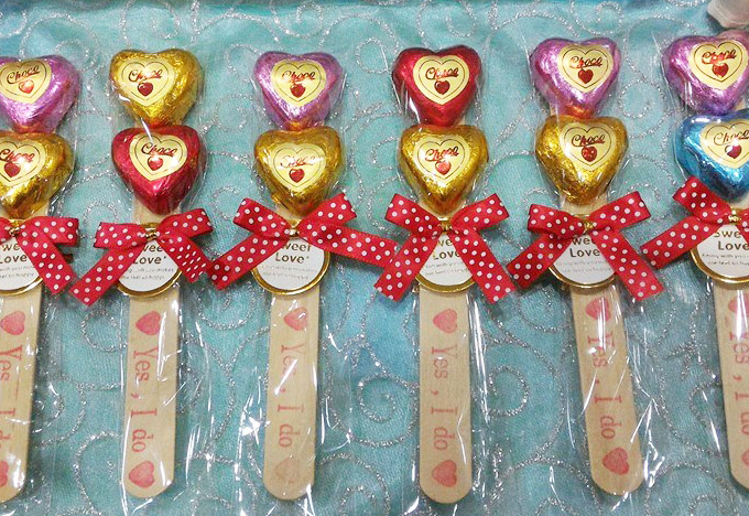 心型巧克力棒/隻