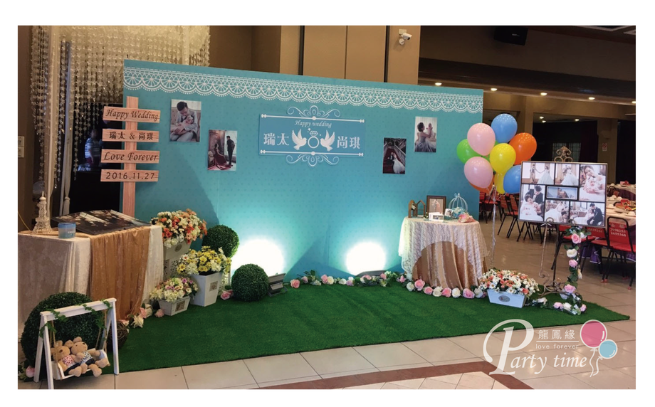 蒂芬妮花院子風