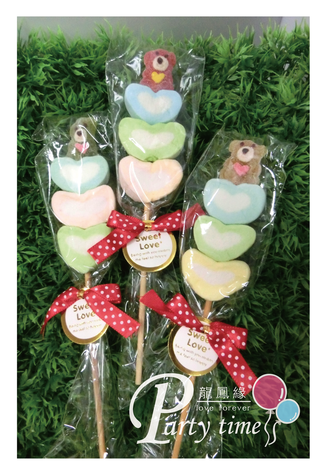 軟糖棉花糖串/支