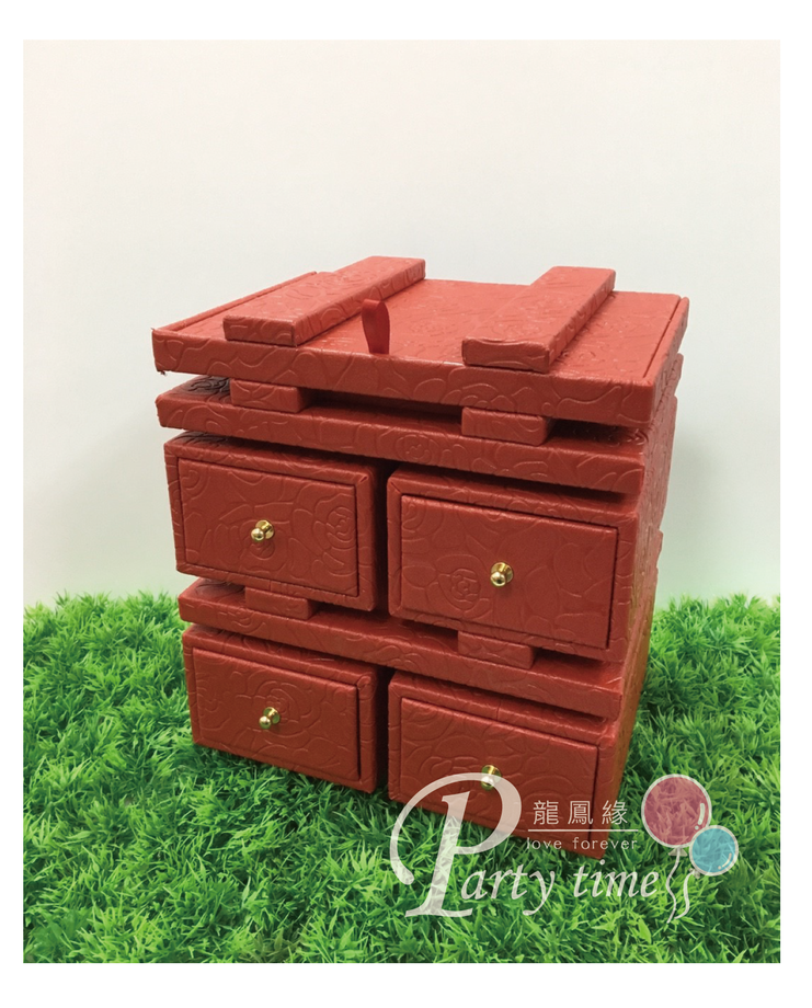 囍字化妝珠寶盒