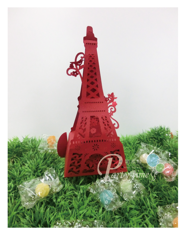幸福鐵塔喜糖盒