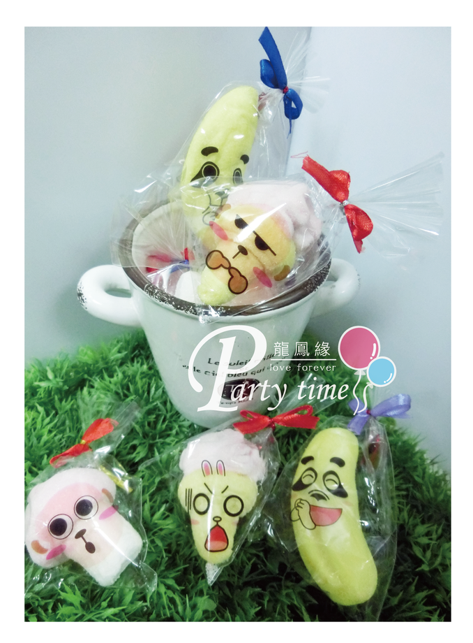 表情造型棉花糖/個