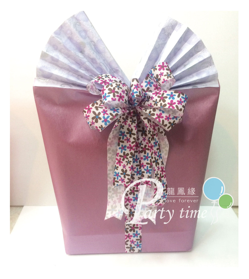 扇形蝴蝶結包裝