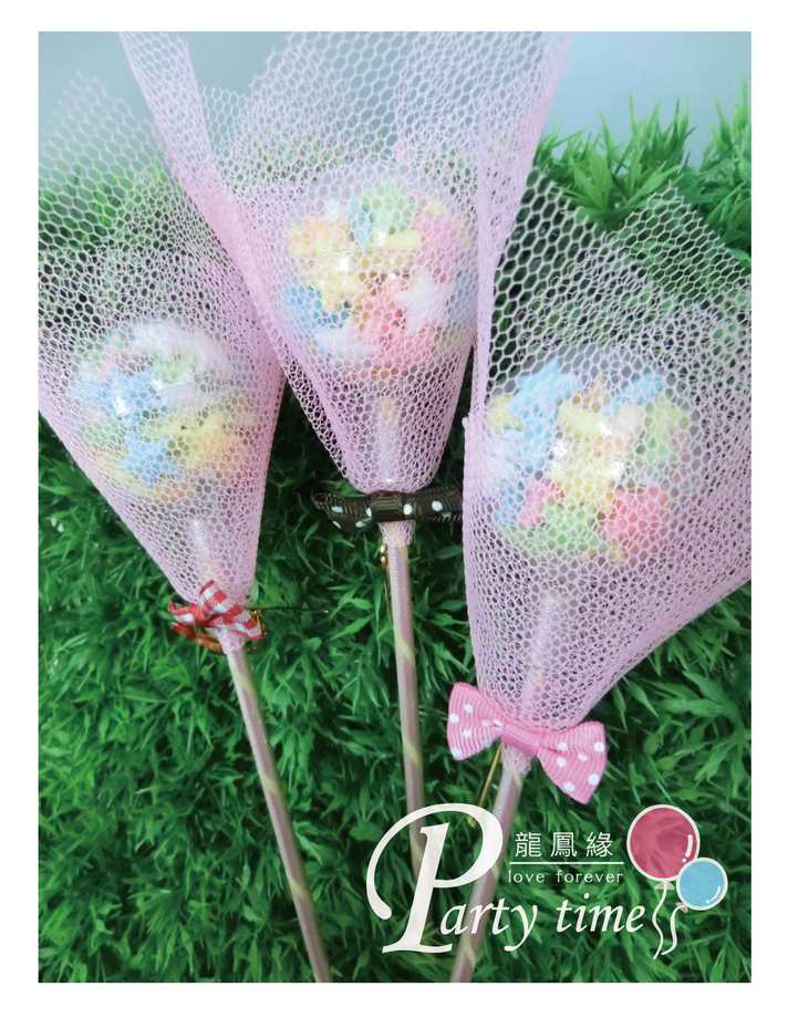 球型星星糖棒/隻