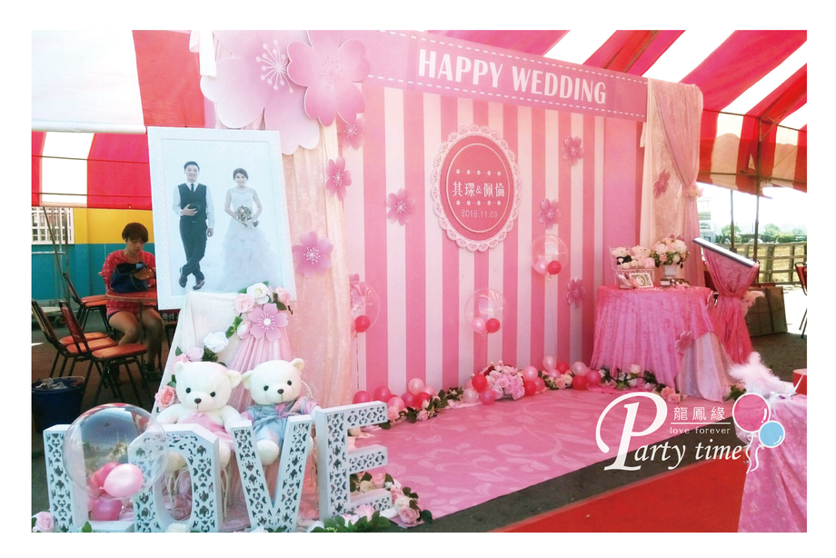 浪漫櫻花婚禮佈置$12,000UP