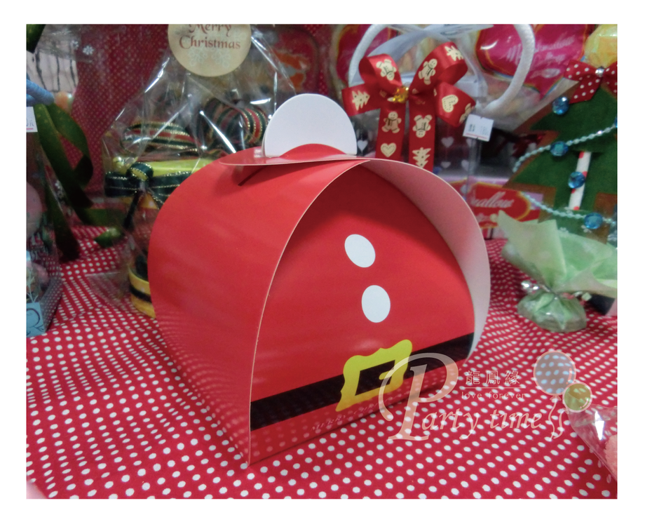 聖誕禮物蛋糕紙盒