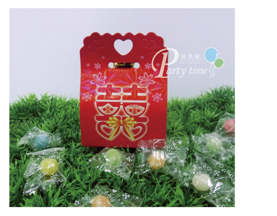 雷射囍字喜糖盒