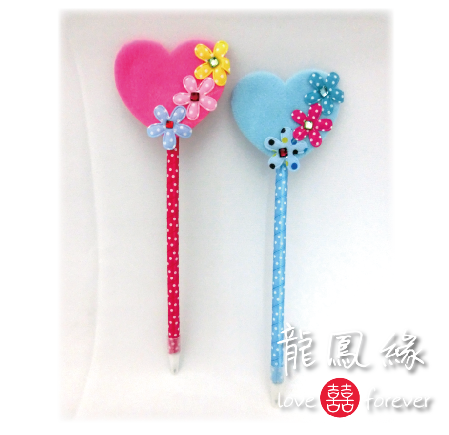 愛心圓珠筆