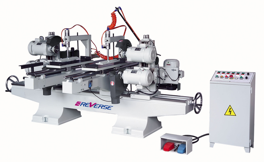 自動雙端上下圓鋸立軸機