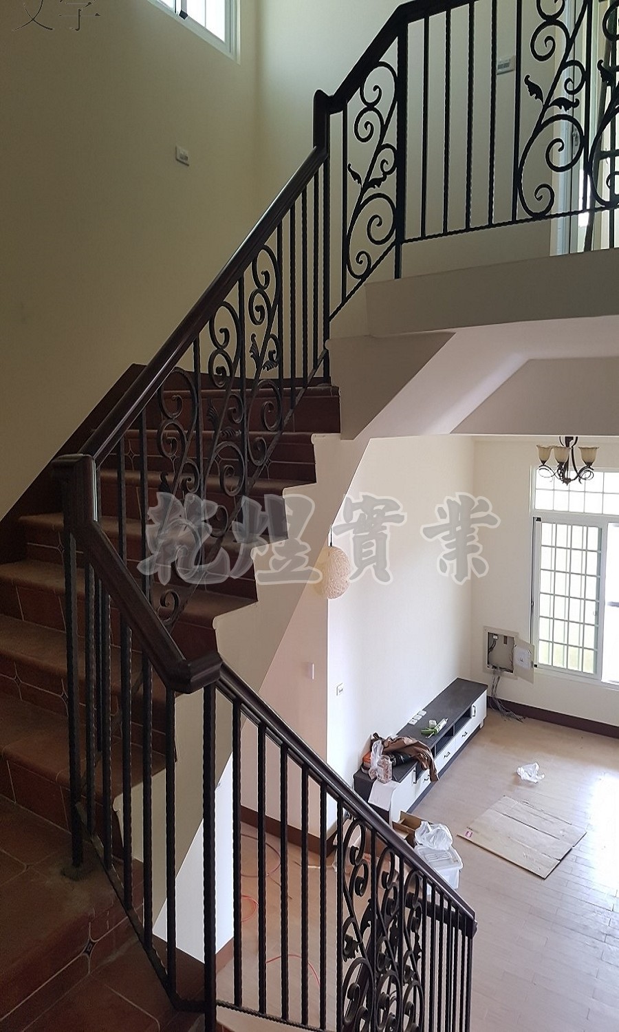 樓梯鍛造扶手0145