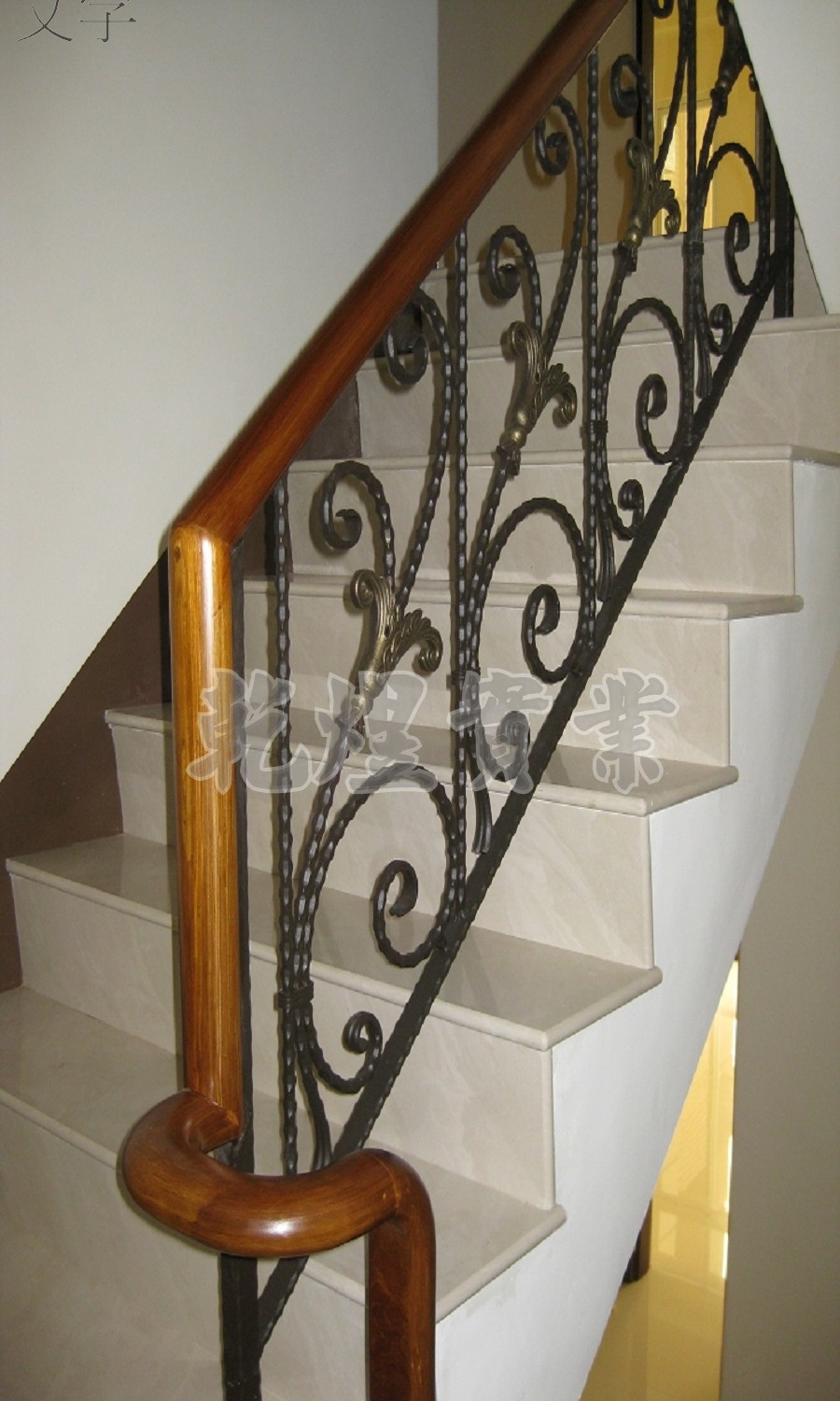 純手工鍛造扶手0069