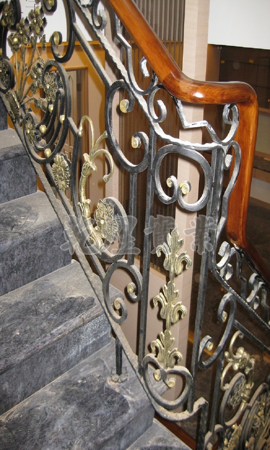 純手工鍛造扶手0005