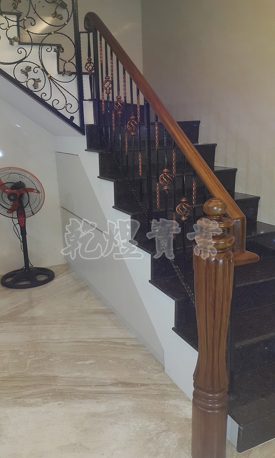 樓梯鍛造扶手0001