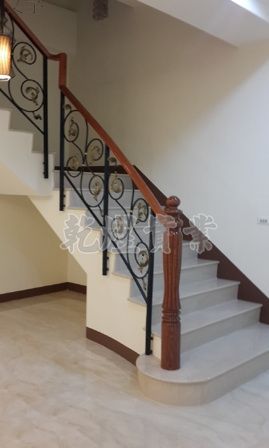 藝術鍛造扶手0009